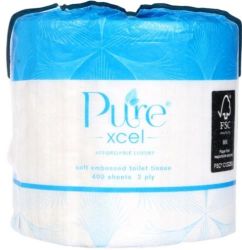 Picture of VAN DEAL - BOX 48 X 400S PUREXCEL 2PLY WRAPPED TOILET TISSUE